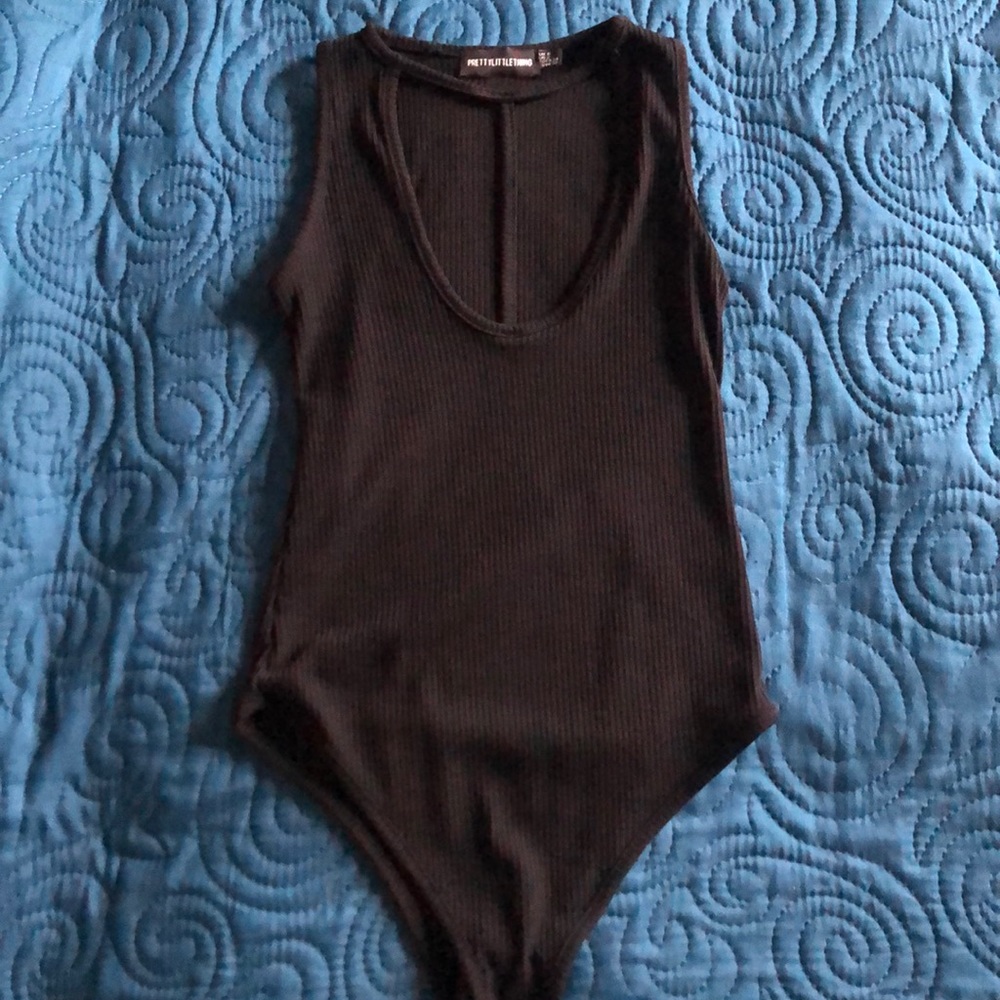Pretty little thing black body suit